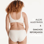 Sutiã Modelador Lux Comfort Sem Costura - Sustentação e Conforto [COMPRE 1 LEVE 2] + BRINDES